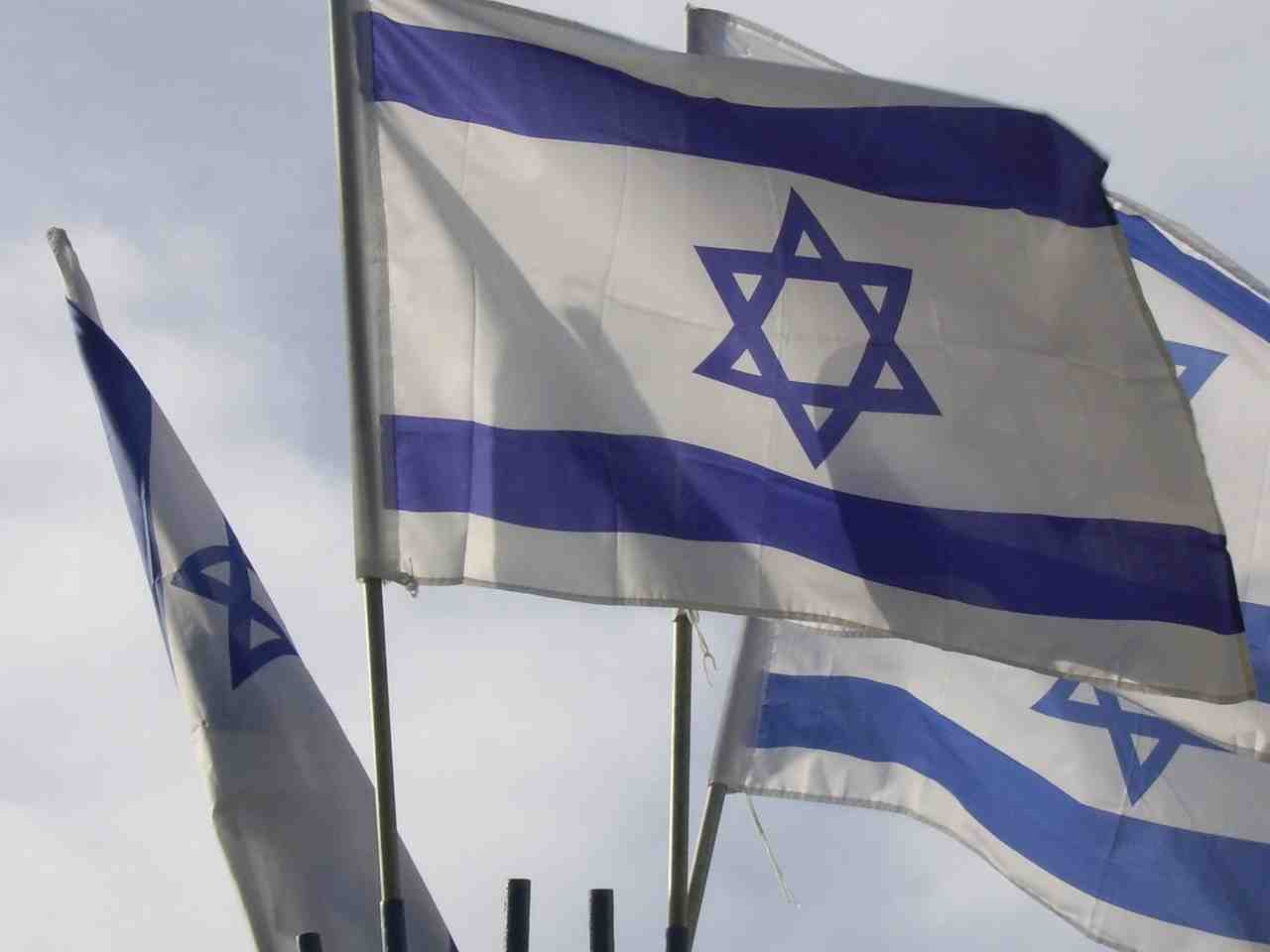 drapeau, israël, drapeau de pays